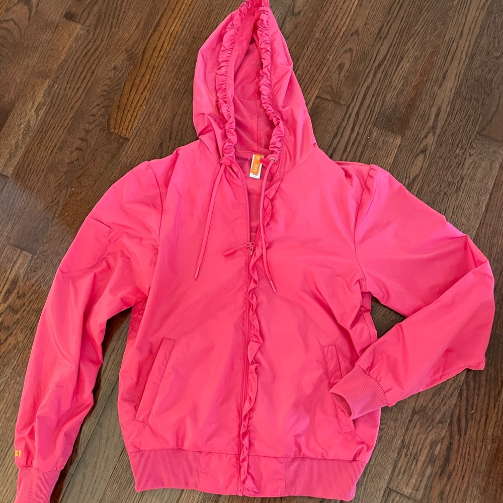 Lucy Spring windbreaker Jacket - Pink - Size Small